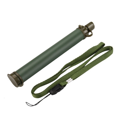 Camping Hiking Filter Straw Emergency Safe Tool Life Survival Portable Purifier Water Filter Straw Gear Y319