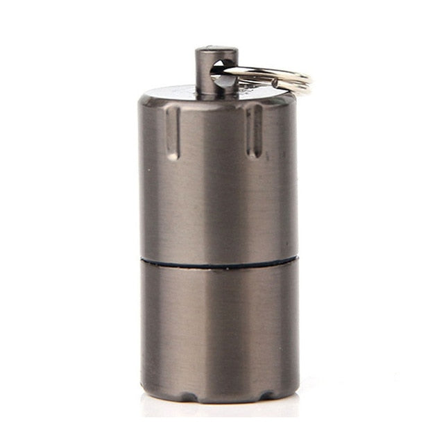 Mini Compact Kerosene Lighter Key Chain