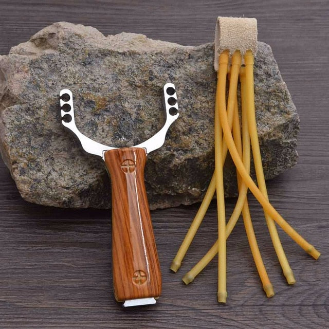 Powerful Aluminium Alloy Slingshot Crossbow Hunting Sling Shot