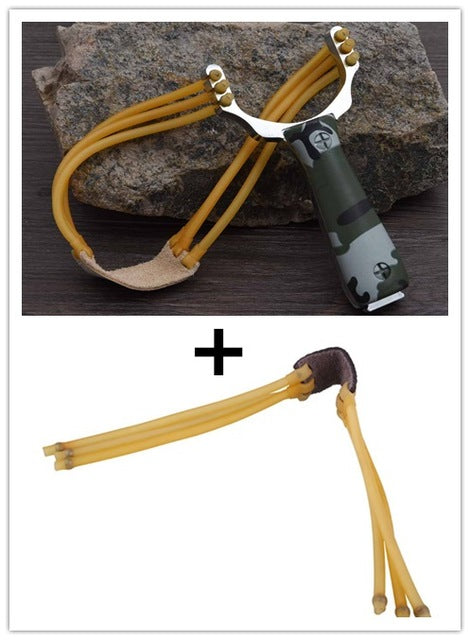 Powerful Aluminium Alloy Slingshot Crossbow Hunting Sling Shot