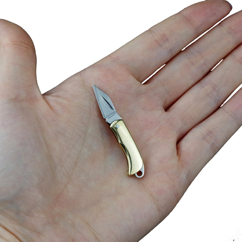 Creative Mini Zipper Keychain Knife